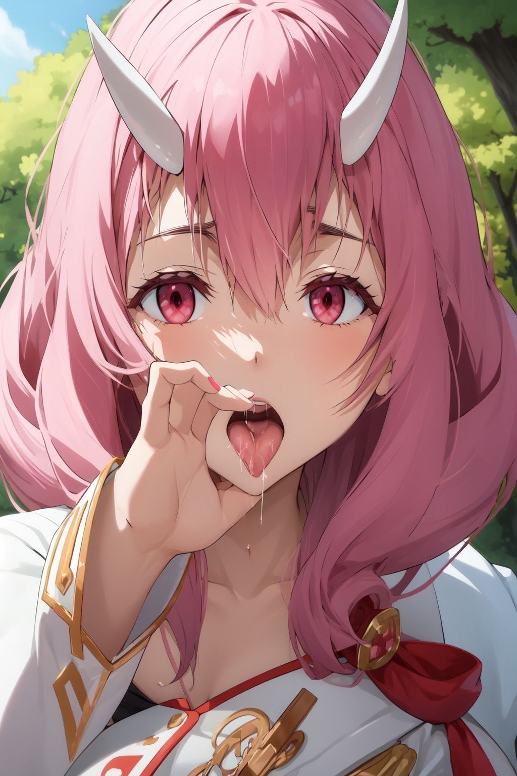 サンプル画像5:転生したらスラ●ムだった件 シ●ナのまんぐり＆セクシーエロCG集(Rin ｜ AI art) [d_470231]