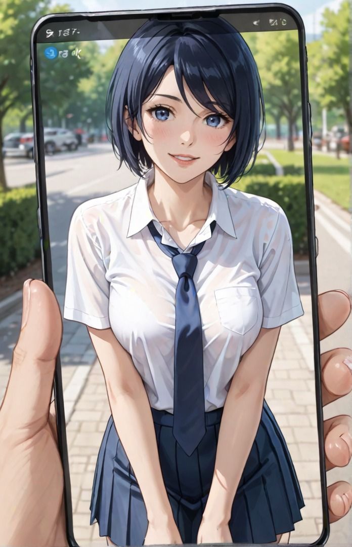 サンプル画像1:催●アプリで妹の友達を思いどおりに！「葵編」1/3 EDITION(ふぁんたぐれーぷ) [d_470238]