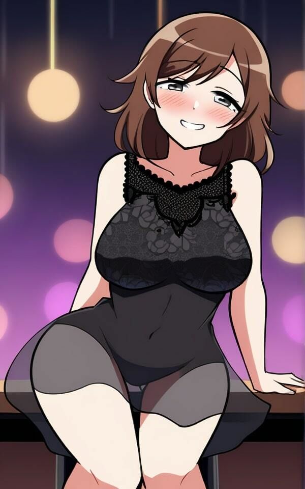 サンプル画像3:セクシーなスナックのママ(ムラムラボーイ) [d_470247]