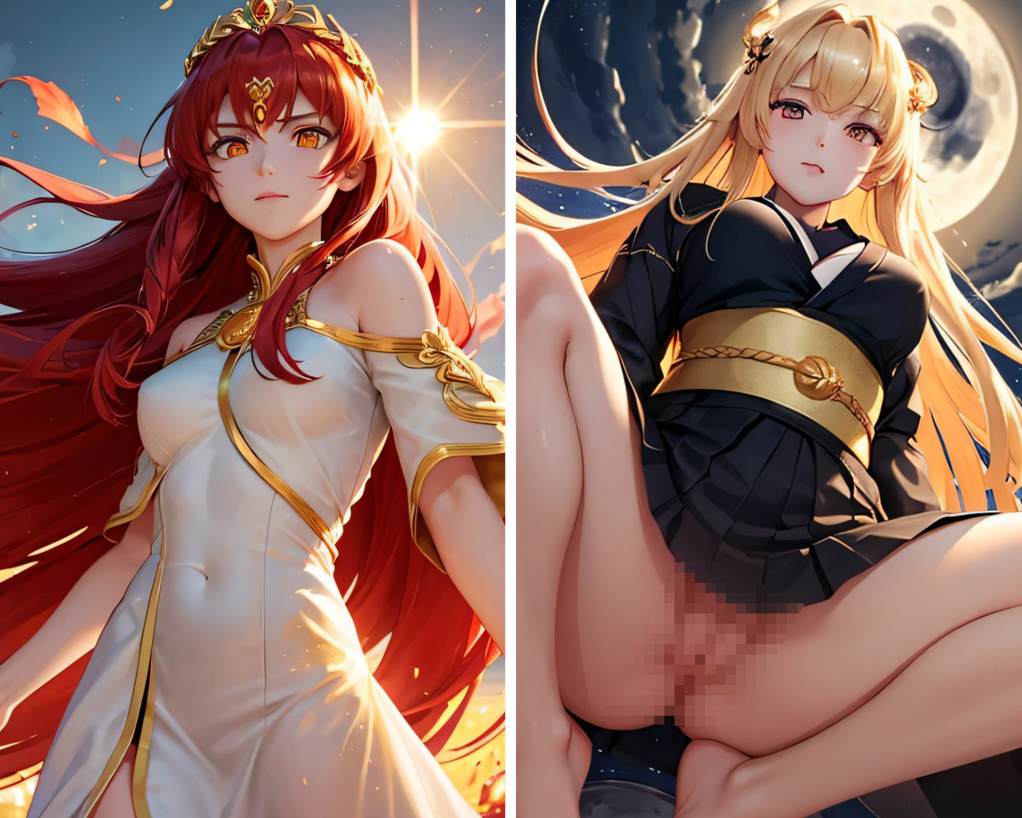 サンプル画像4:天〇大御神と月〇命 写真集409枚(KOC) [d_470272]