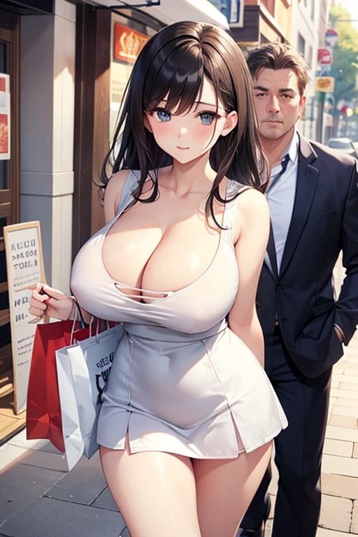 サンプル画像4:絶倫おじさんに寝取られた最愛の清楚系爆乳羞恥人妻1(LOVEdream) [d_470312]