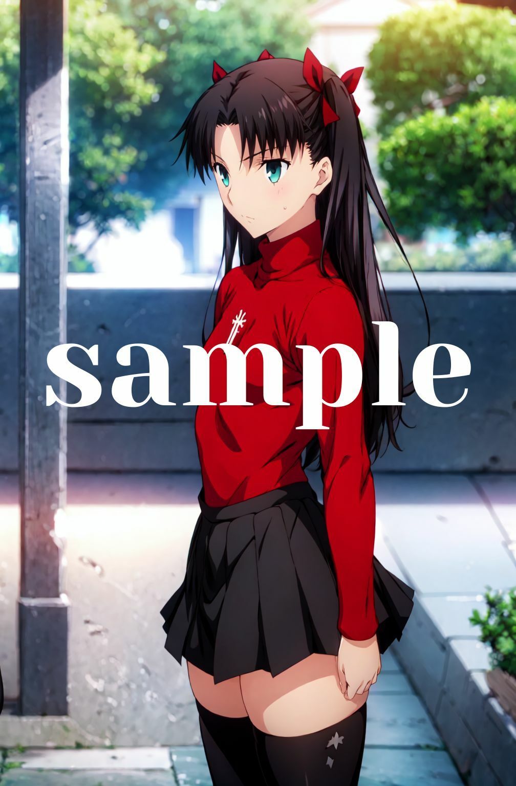 サンプル画像1:あなたの前じゃ凛とできないわよ！(ちっぱいですがなにか) [d_470359]