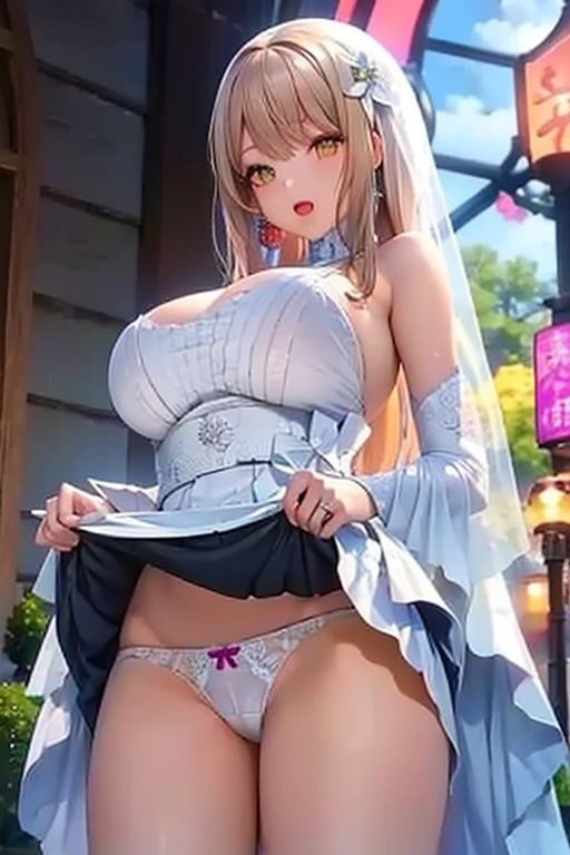 サンプル画像2:Wedding パンティー(なかなか) [d_470382]