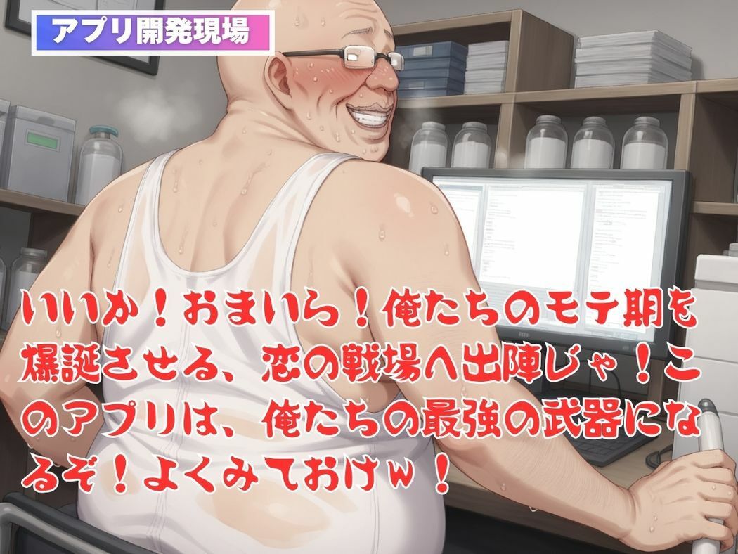 サンプル画像4:キモ男のアプリに恋して、君に堕ちる(こねこのねこのて) [d_470424]