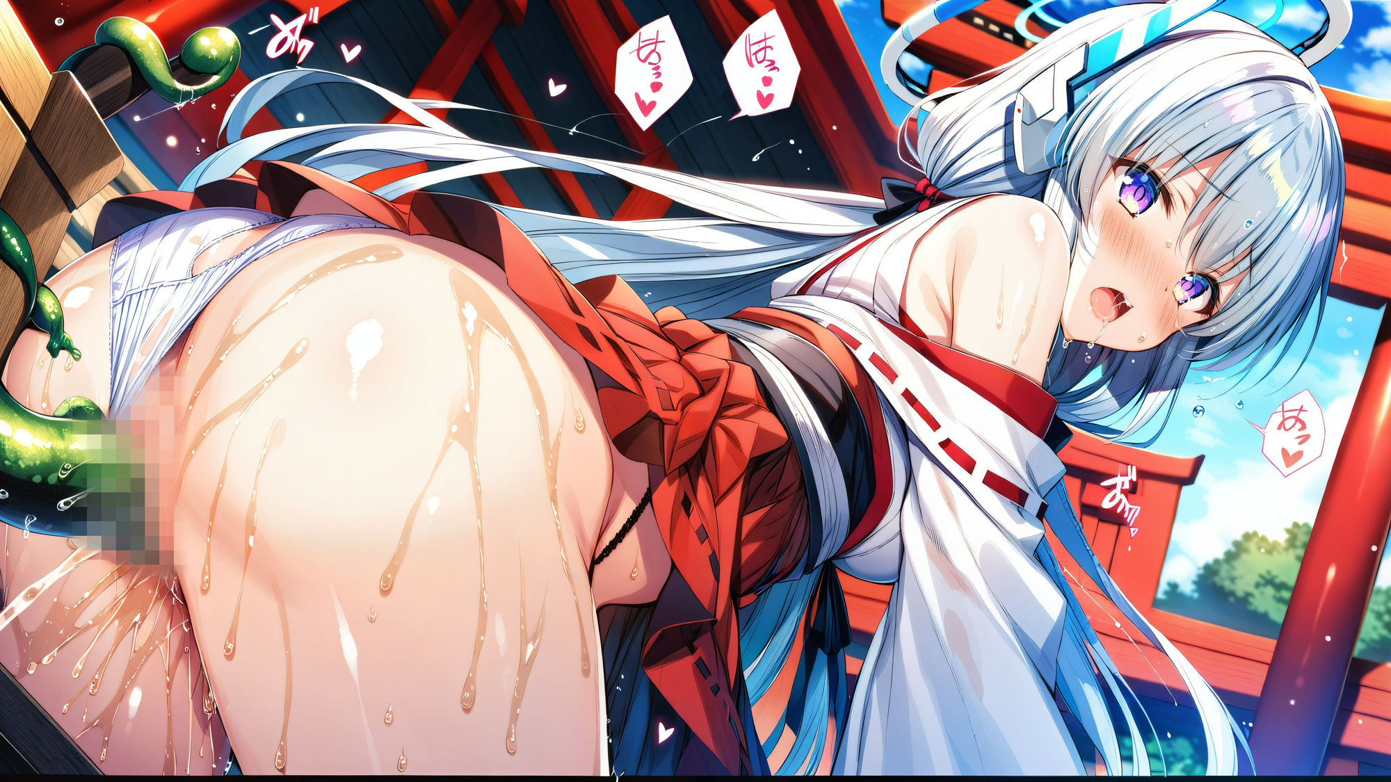 サンプル画像4:触手に囚われた少女達 〜ブルアカ編〜 Vol.5(星のアトリエ) [d_470439]