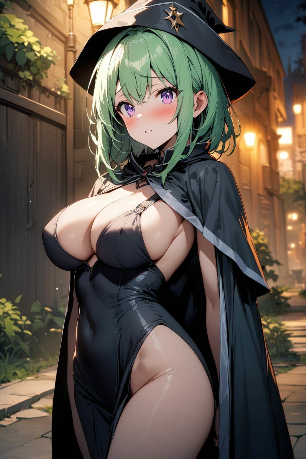 淫乱仮装美女