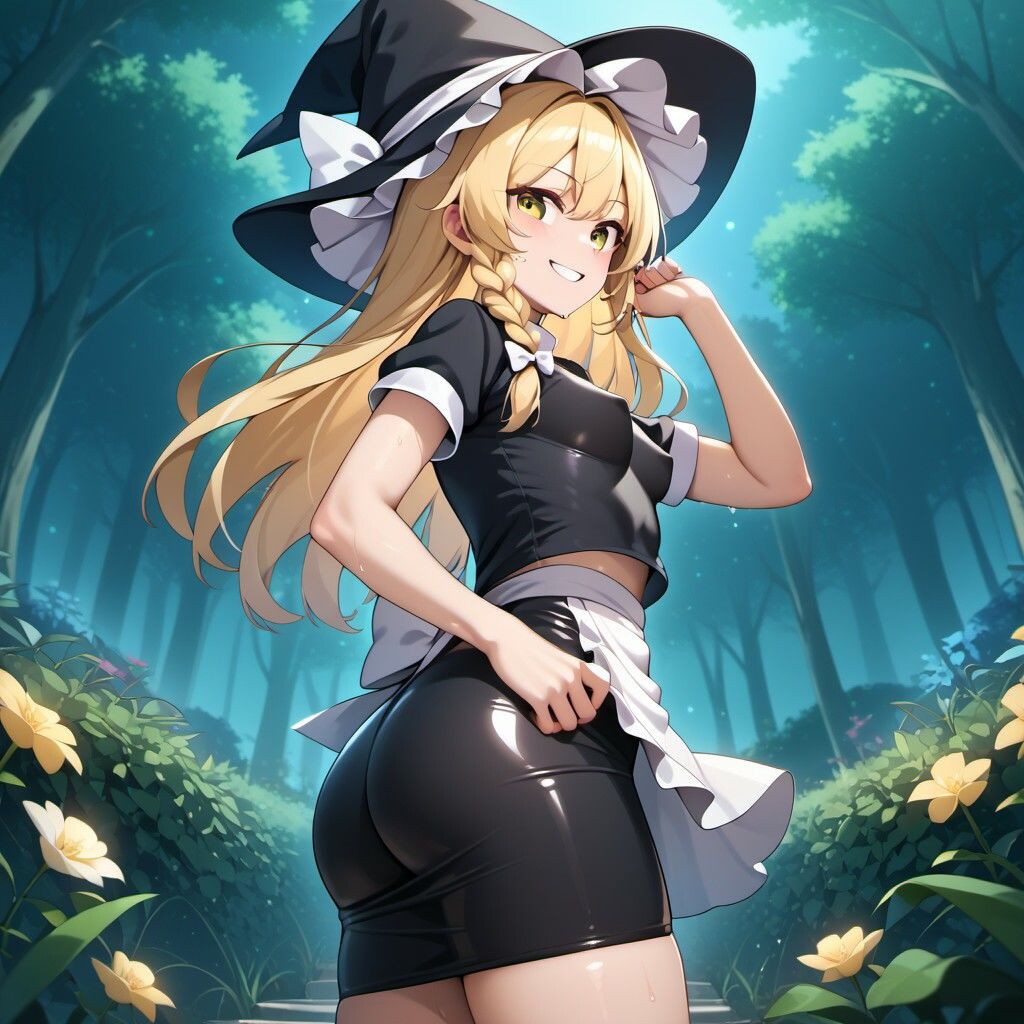 サンプル画像2:霧雨魔理沙の誘惑(たまもカフェ) [d_470527]