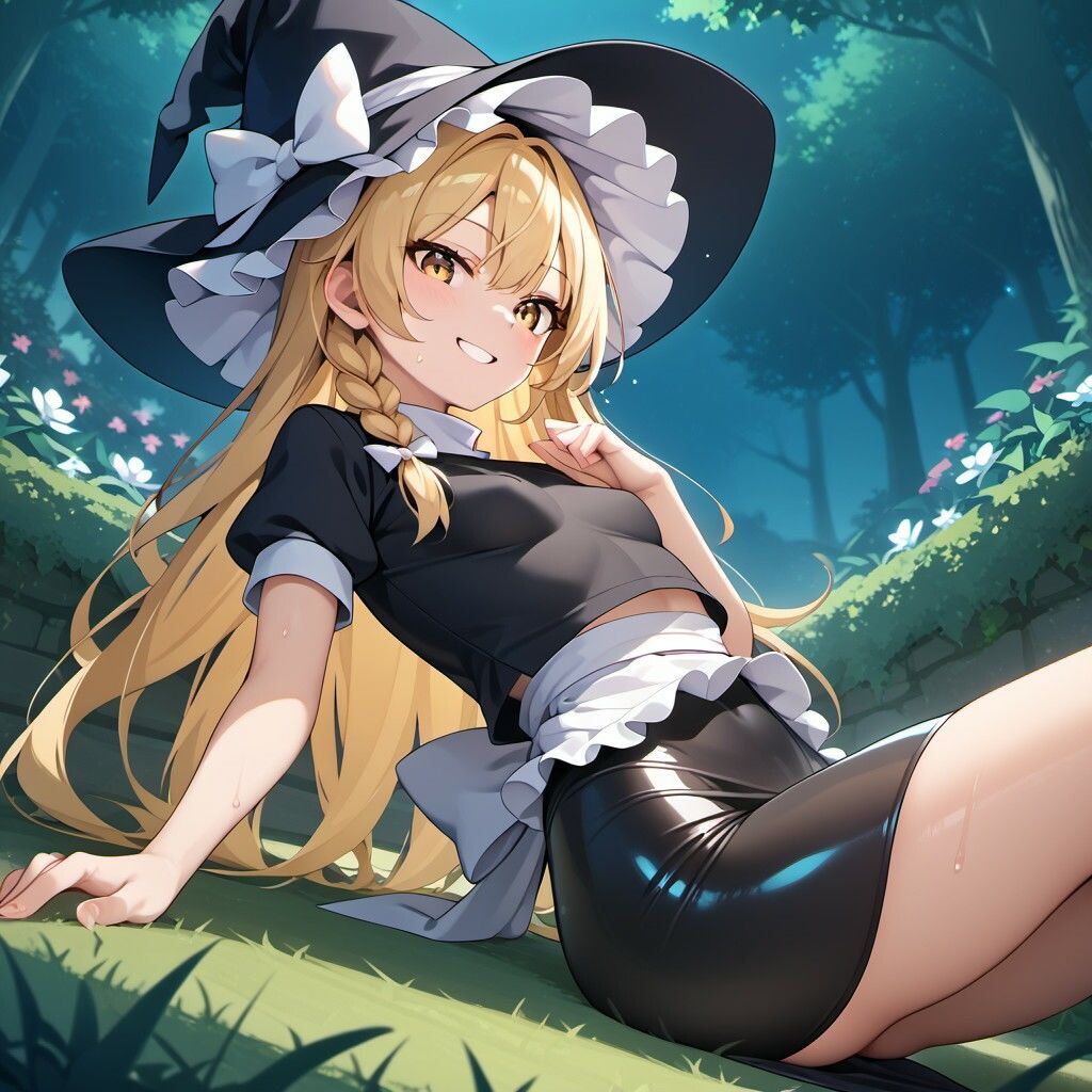 サンプル画像3:霧雨魔理沙の誘惑(たまもカフェ) [d_470527]