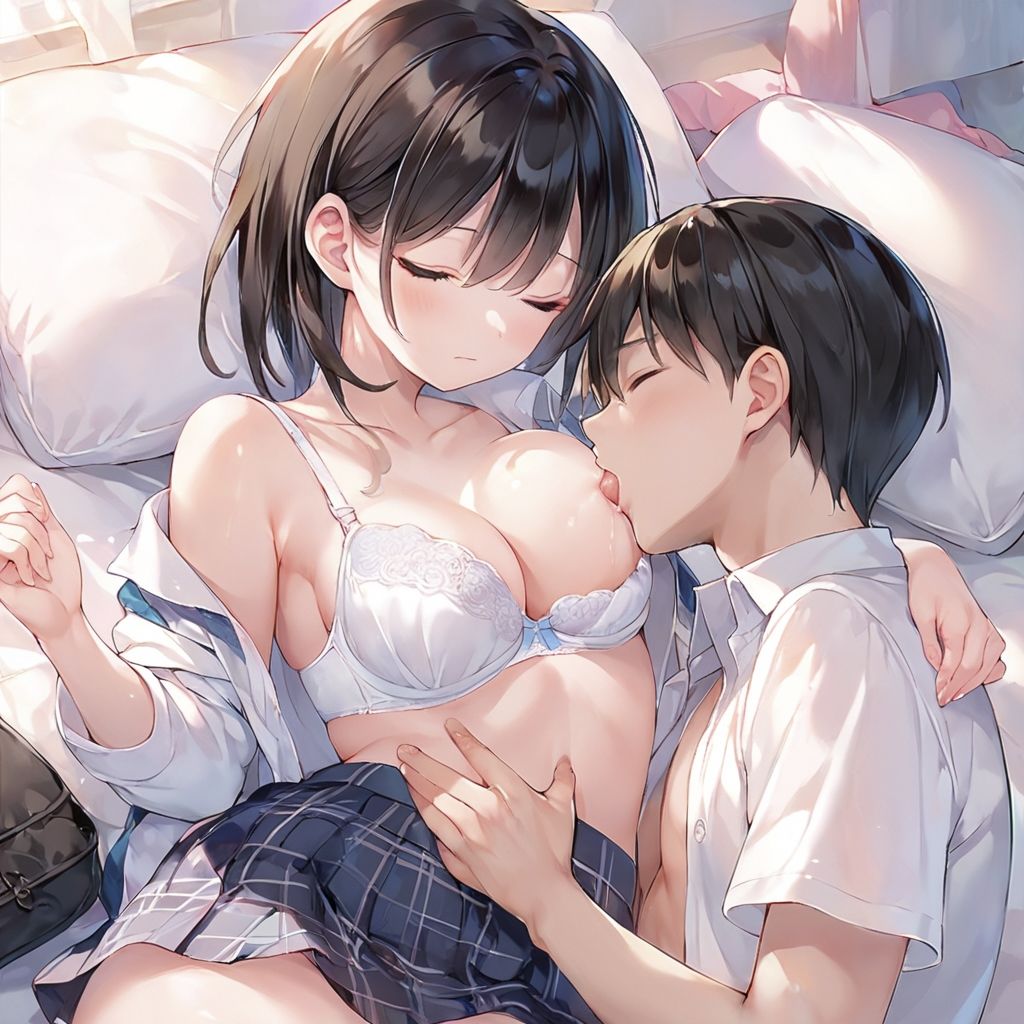 サンプル画像1:ちっぱい女子-教え子をイかせてしまった-(おまたのテント) [d_470530]