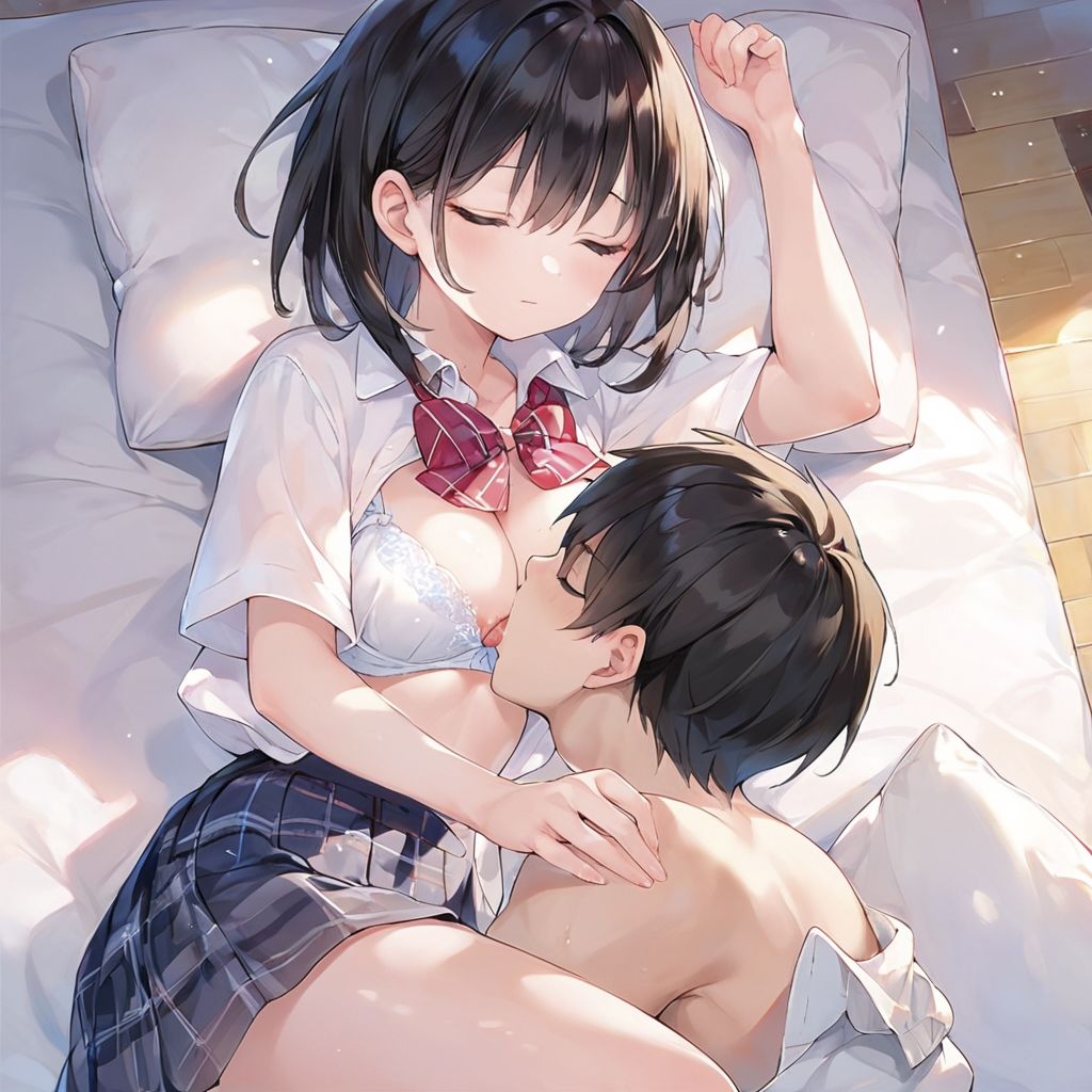 サンプル画像4:ちっぱい女子-教え子をイかせてしまった-(おまたのテント) [d_470530]