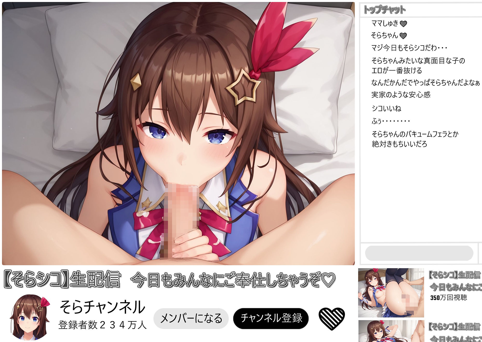 サンプル画像2:EROLIVE そらシコ(Cベニ3) [d_470557]