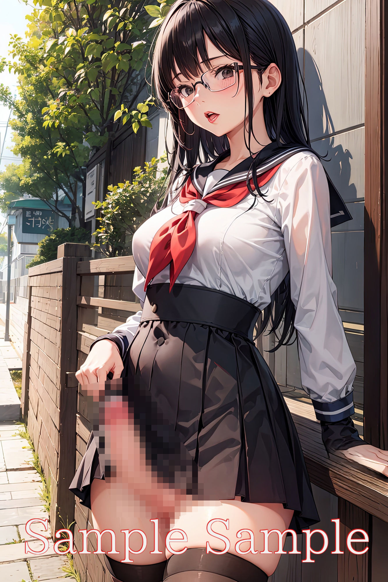 サンプル画像5:ふたなり絶対領域(味噌ごぼう) [d_470558]