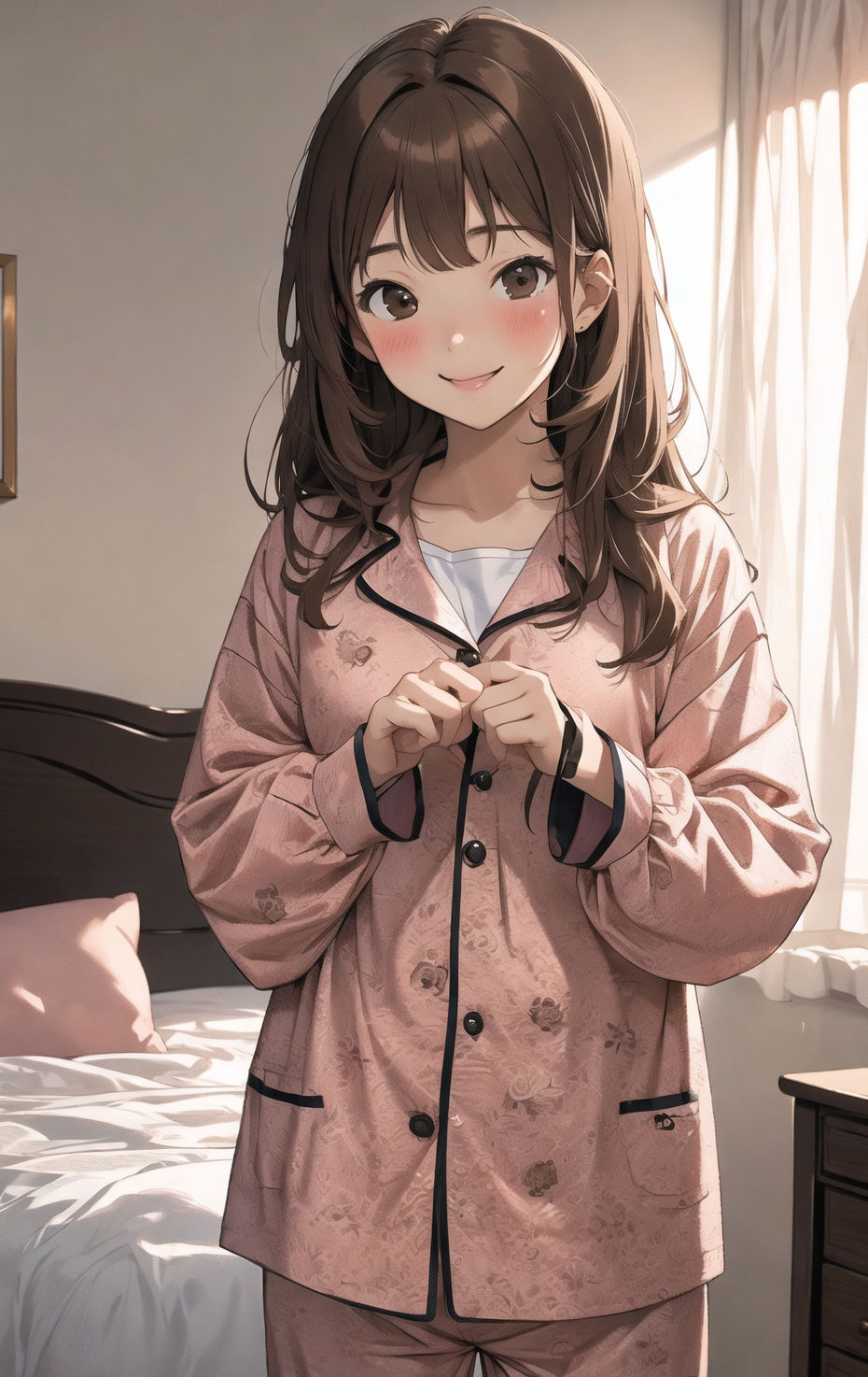 サンプル画像1:AIイラストCG集5 ある女子校生の一日(ドンガラ) [d_470735]