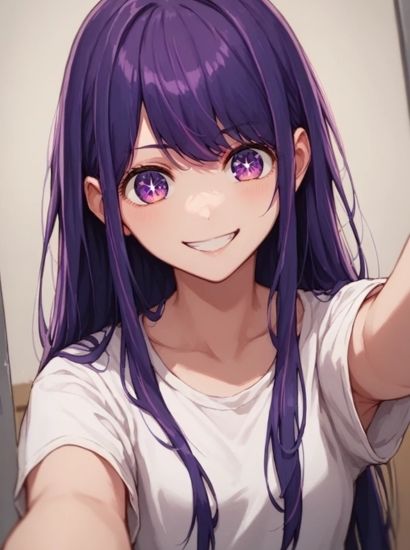 サンプル画像1:推しの子の星野アイから送られてきた自撮り写真(自撮りサークル  イカスミ工房) [d_470846]