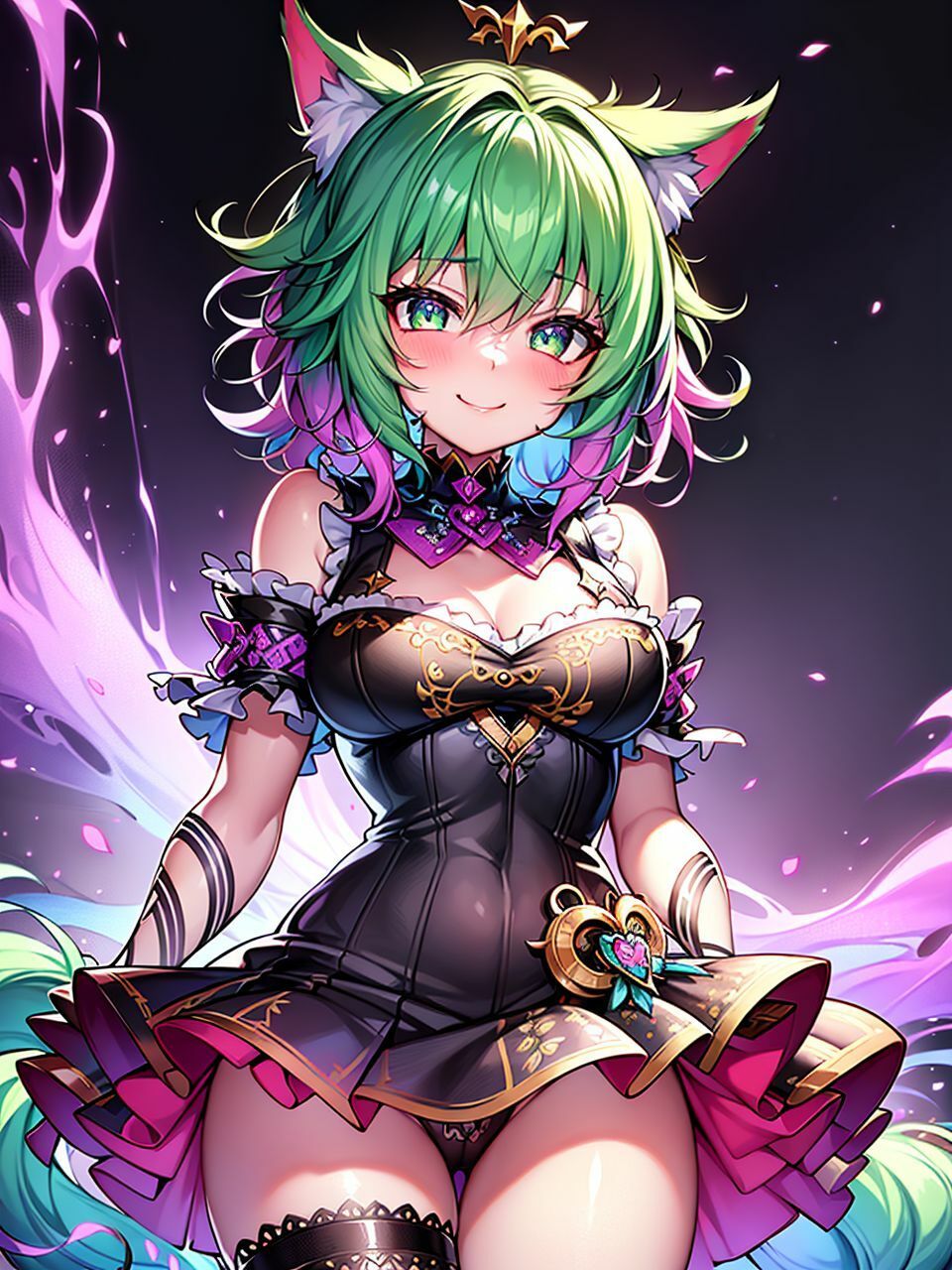 サンプル画像2:ケモミミガールズAIイラスト集(STUDIO YKT) [d_470850]