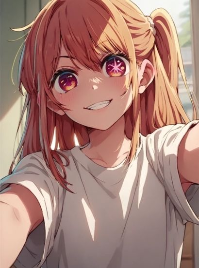 サンプル画像1:推しの子の星野ルビーから送られてきた自撮り写真2(自撮りサークル  イカスミ工房) [d_470851]