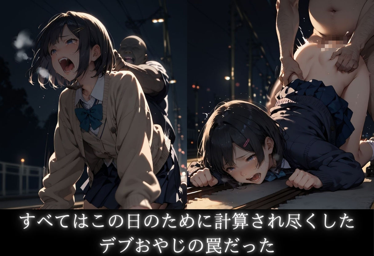 ロりJKに種付けプレスをかましまくるー痴●列車編Iー