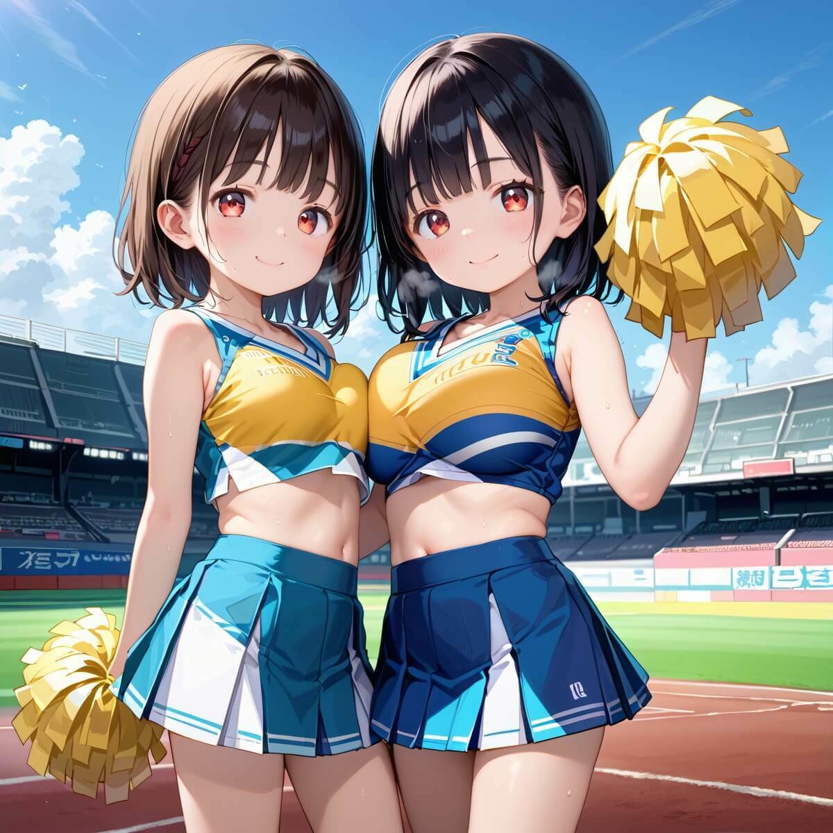 サンプル画像3:抜けないチアはチアじゃない！！3【美麗CG245枚収録】(エメラルドの館) [d_470954]