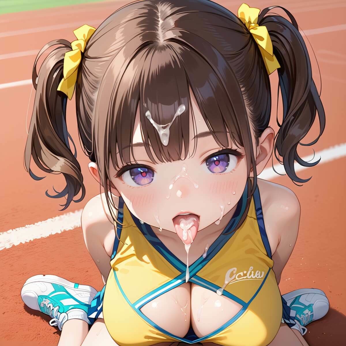 サンプル画像5:抜けないチアはチアじゃない！！3【美麗CG245枚収録】(エメラルドの館) [d_470954]