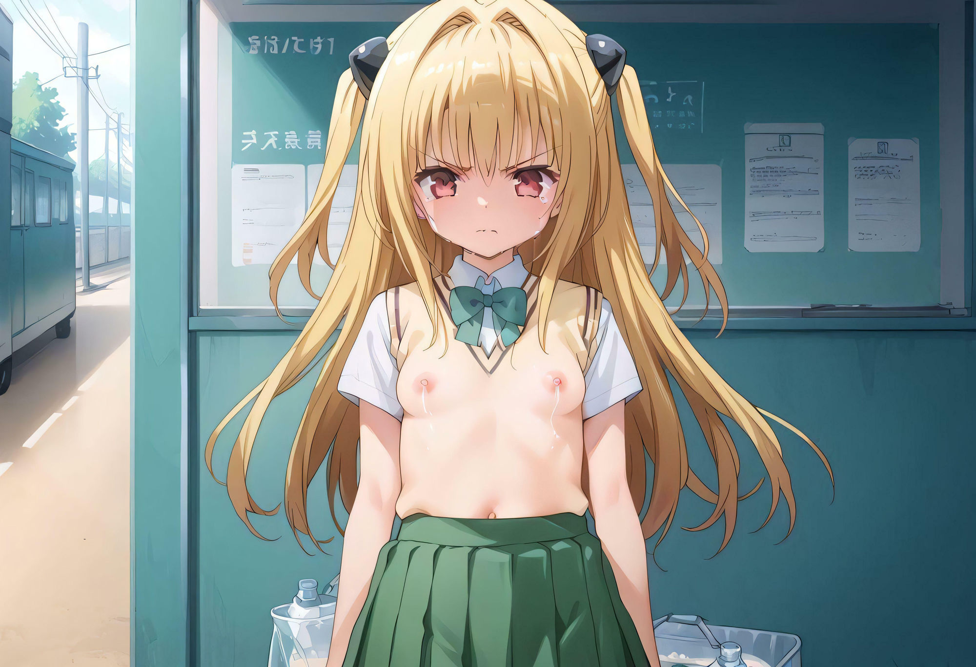 サンプル画像1:搾りたてどうぞ(サンダークラフト) [d_470999]