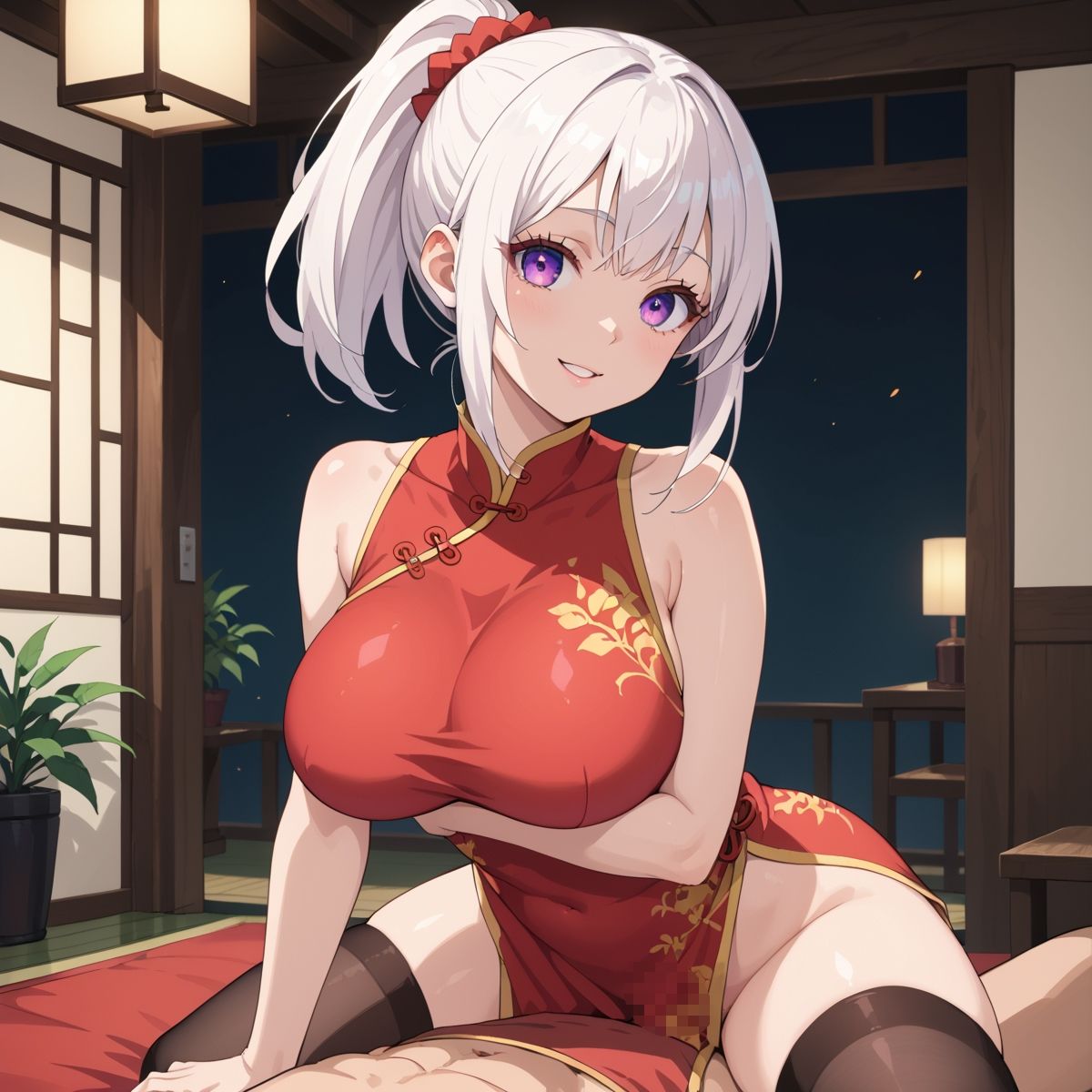 サンプル画像3:記憶を失くしたお抱えチャイナ美人にテクを仕込んだら逆に翻弄されてしまった話Scene.8(らびりんす) [d_471002]