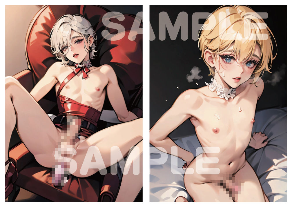 サンプル画像4:Femboy Lovers 誘惑♂媚男子(みひろちか) [d_471035]