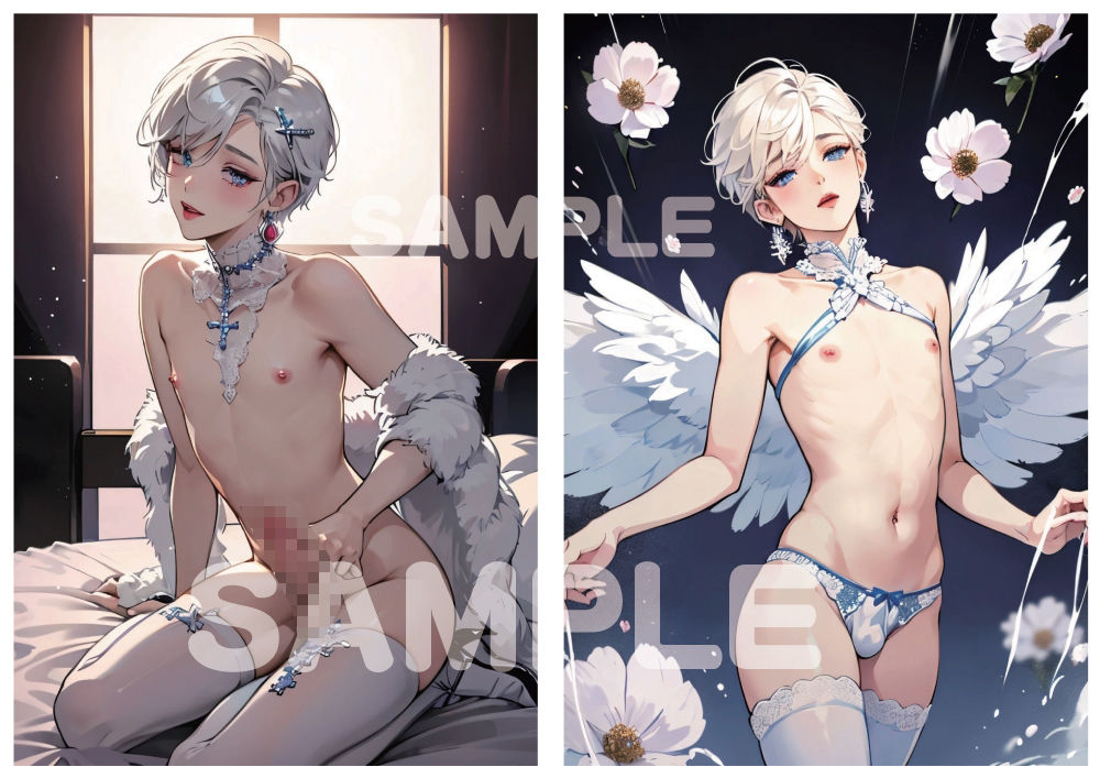 サンプル画像5:Femboy Lovers 誘惑♂媚男子(みひろちか) [d_471035]