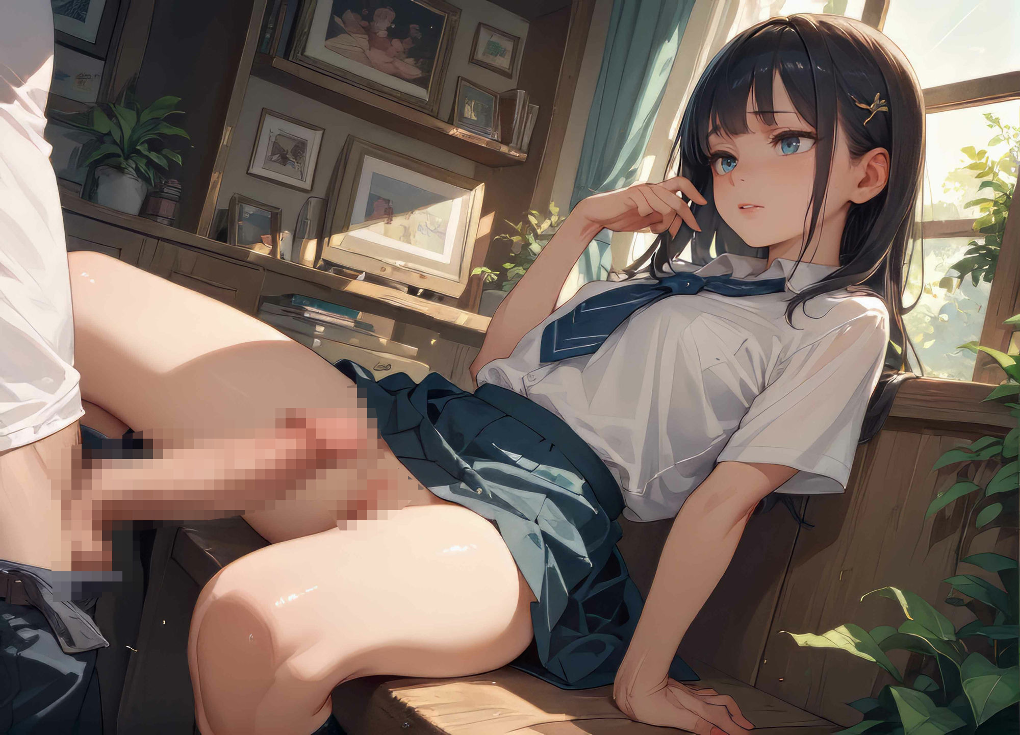 サンプル画像1:『本当に挿れるつもりないよね？』 童貞のボクと義妹の危険な素股 〜生挿入＆中出しの瞬間〜(もっこりくらぶ) [d_471140]