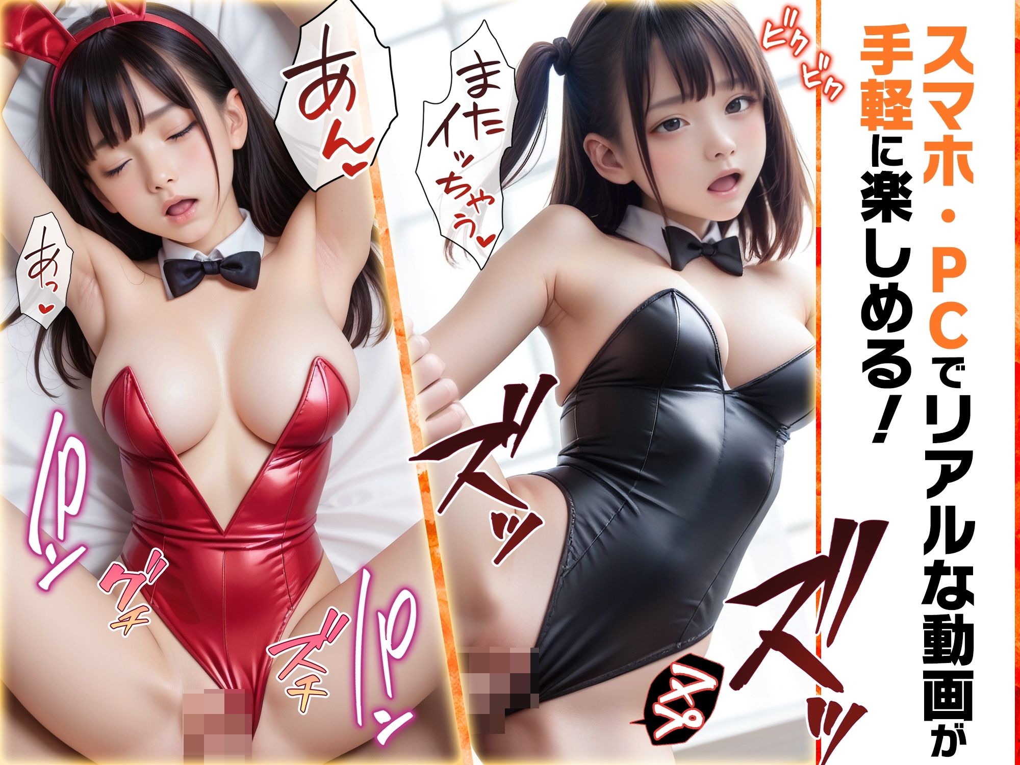 サンプル画像3:【超リアルアニメ】発情うさぎとハメ撮りエッチ(AIアイデアラボ) [d_471150]