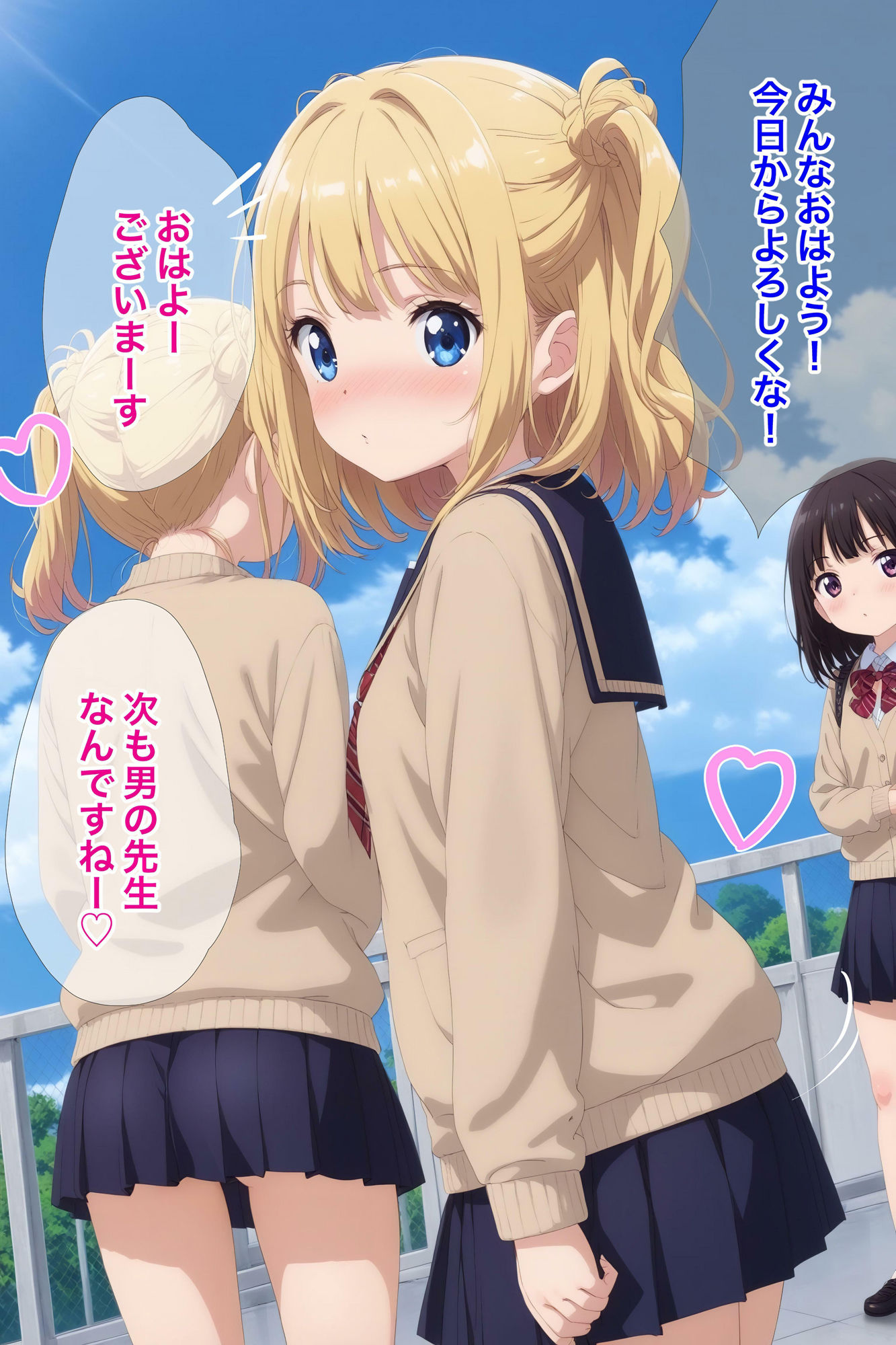 サンプル画像3:先生をいじめるつもりが先生にイかされちゃう！！(月光シャワー) [d_471165]