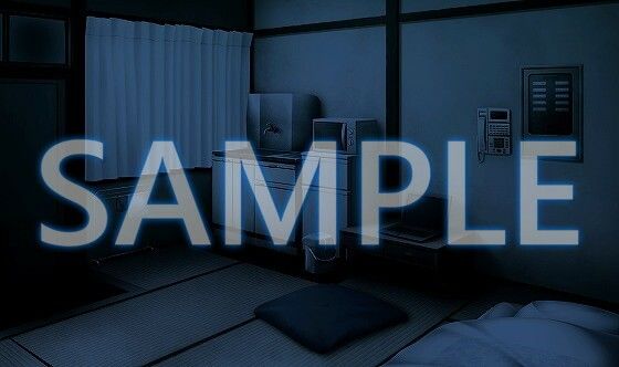 サンプル画像4:【背景素材】宿直室（6175_bg04）【時間差分あり】(XERO) [d_471267]