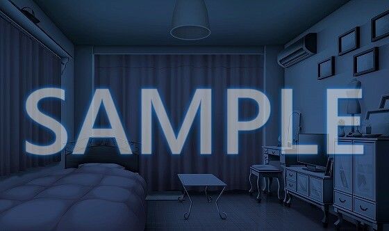 サンプル画像4:【背景素材】女の子の部屋（6175_bg08）【時間差分あり】(XERO) [d_471277]