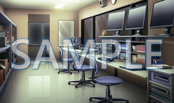 サンプル画像3:【背景素材】放送室（6175_bg10）【時間差分あり】(XERO) [d_471280]