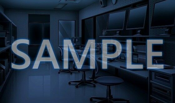 サンプル画像4:【背景素材】放送室（6175_bg10）【時間差分あり】(XERO) [d_471280]