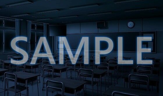 サンプル画像4:【背景素材】教室（6199_bg02）【時間差分あり】(XERO) [d_471290]