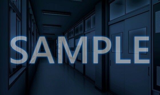 サンプル画像4:【背景素材】廊下（6199_bg03）【時間差分あり】(XERO) [d_471293]