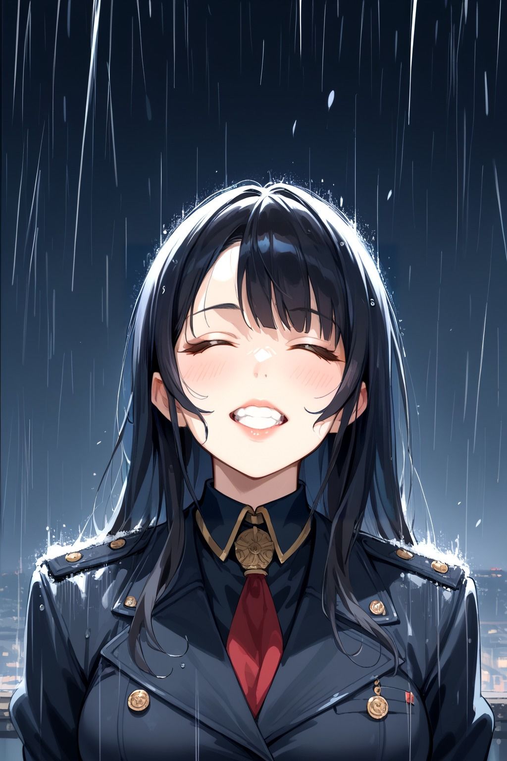 サンプル画像1:雨の夜 終電逃した同僚と朝まで種付け(デスピール) [d_471300]