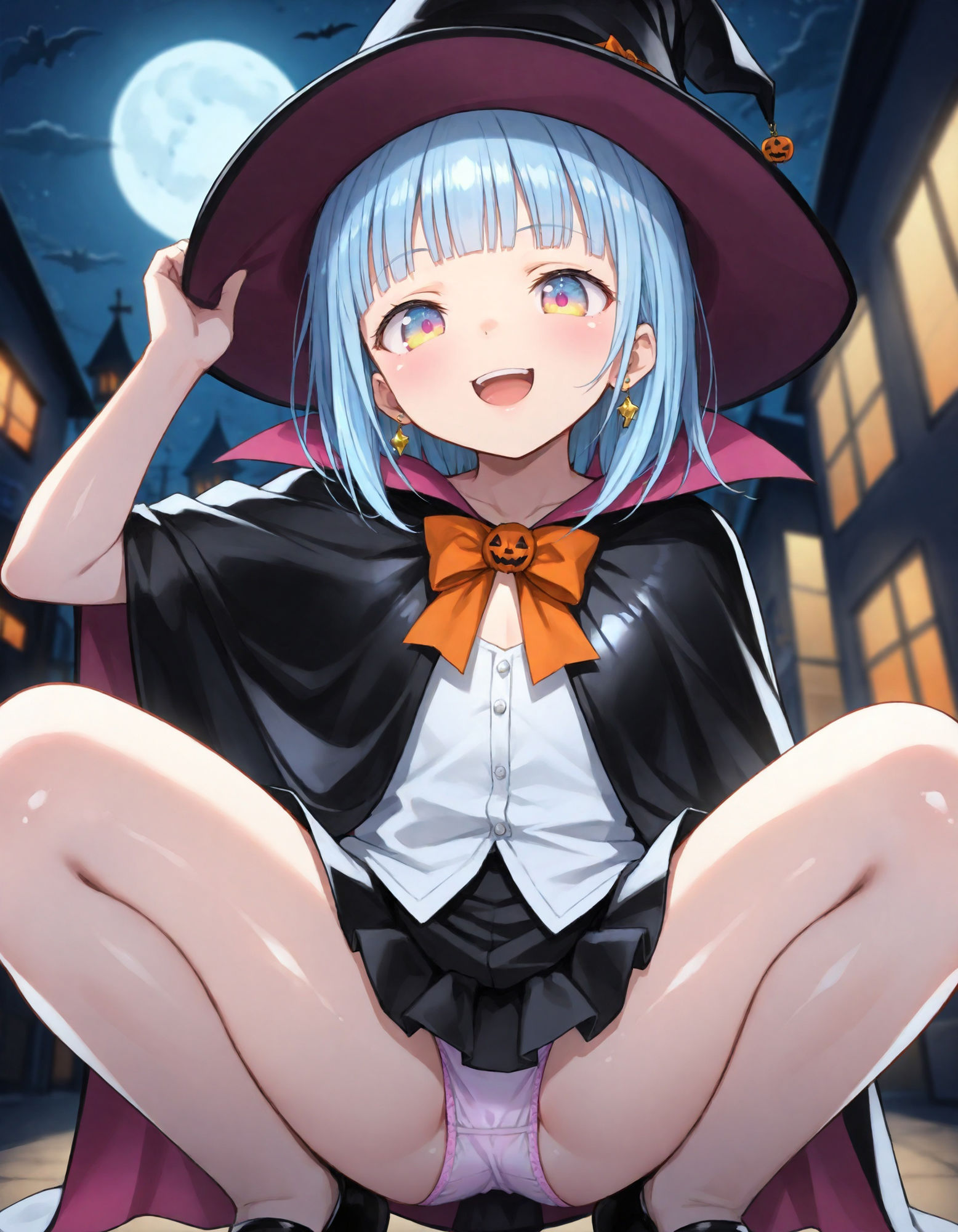 サンプル画像3:ハロウィンコスプレで〇リパンチラ(Starrysky) [d_471311]