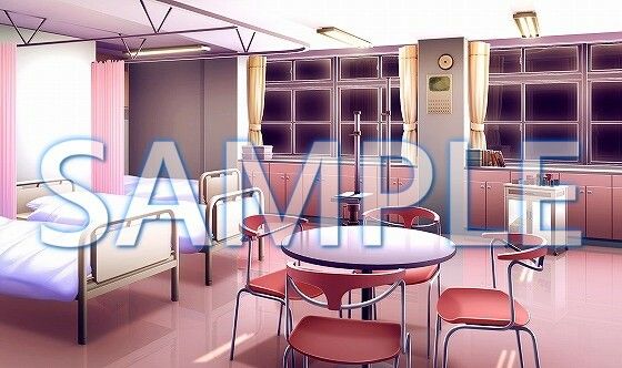 サンプル画像3:【背景素材】保健室（6199_bg06）【時間差分あり】(XERO) [d_471351]