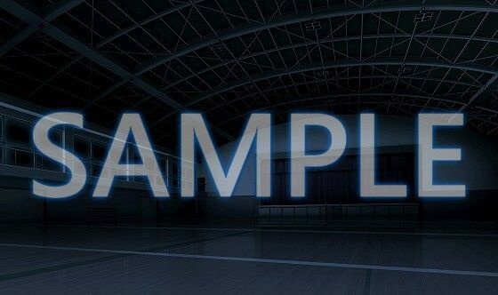 サンプル画像4:【背景素材】体育館（6199_bg07）【時間差分あり】(XERO) [d_471355]