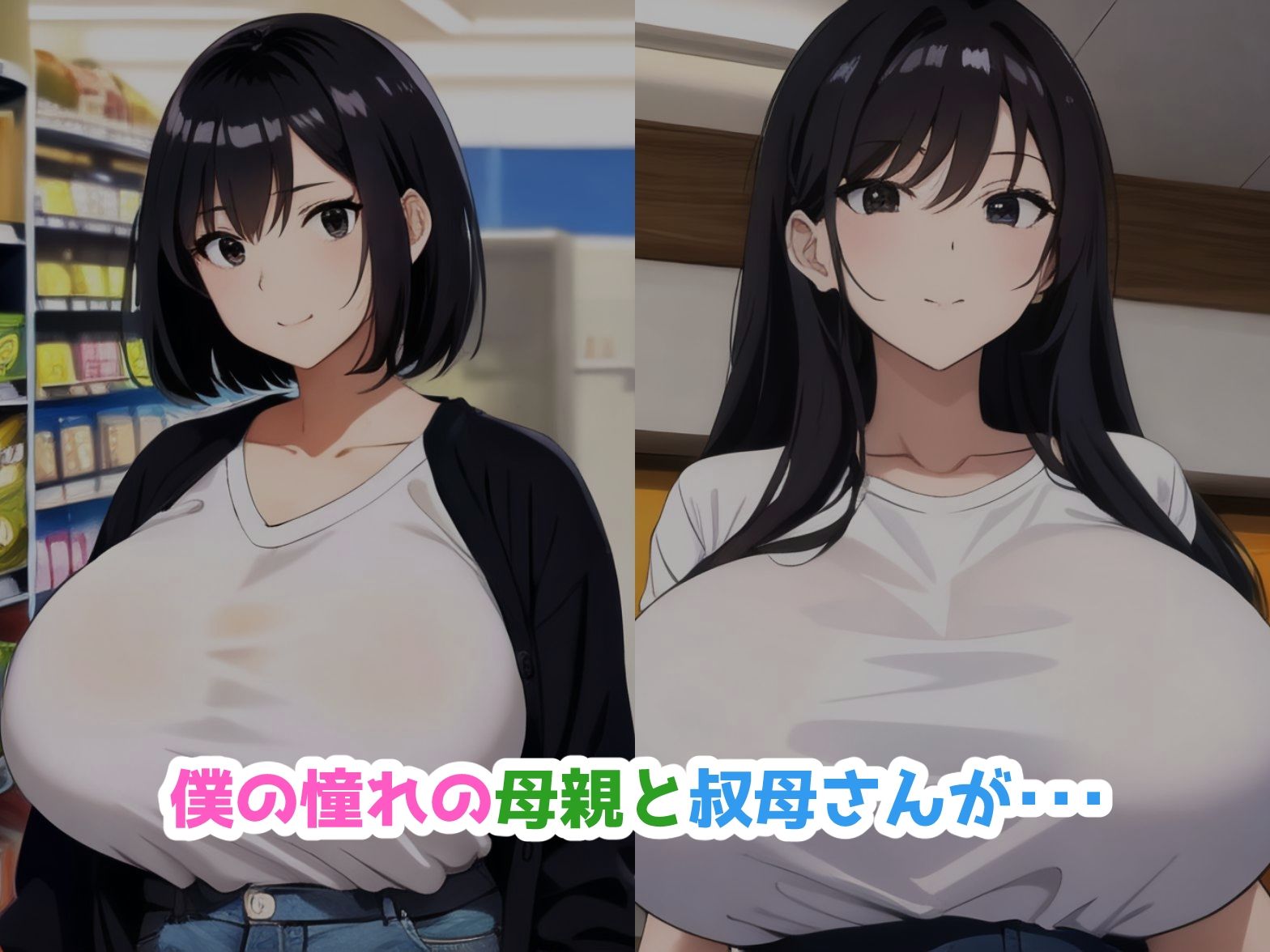 サンプル画像1:母と叔母、催●おじさんの所有物になる。(NTR-Project) [d_471368]