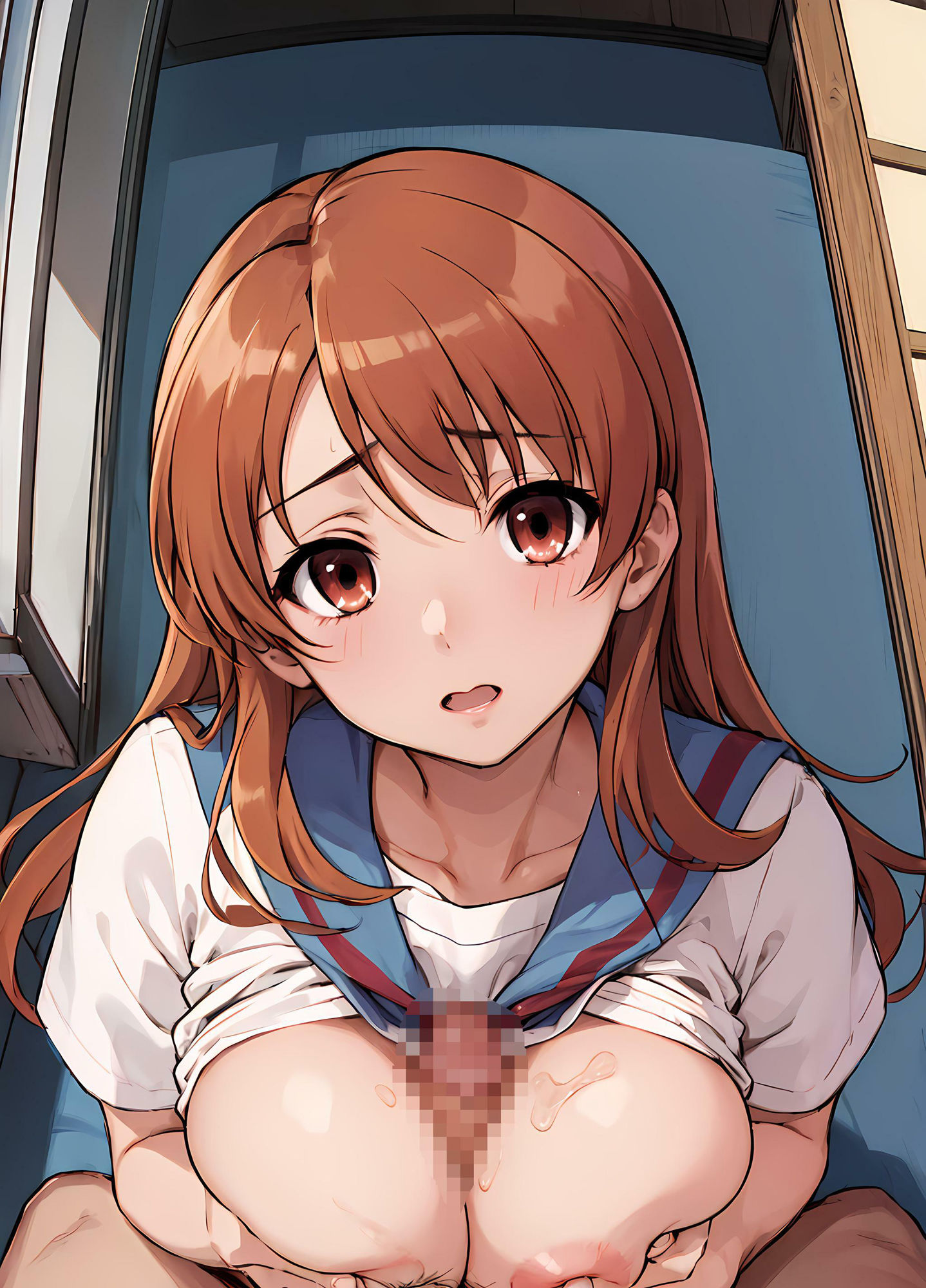 サンプル画像3:朝比奈ミク●とイチャラブはらませ性交(しろぐみ) [d_471393]