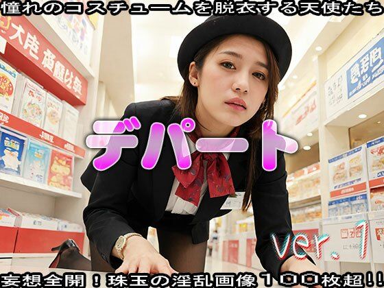 サンプル画像1:【コスプレ脱衣】職業:デパート 編 ver.1(エッチなコス) [d_471426]