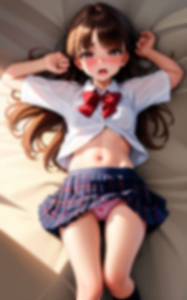 サンプル画像1:媚薬で乱れた巨乳淫乱美女観察記録集(スーパーAI) [d_471467]