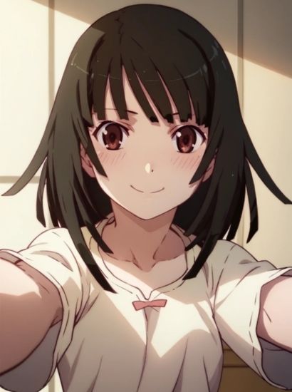 サンプル画像1:化物語の千石撫子から送られてきた自撮り写真(自撮りサークル  イカスミ工房) [d_471510]