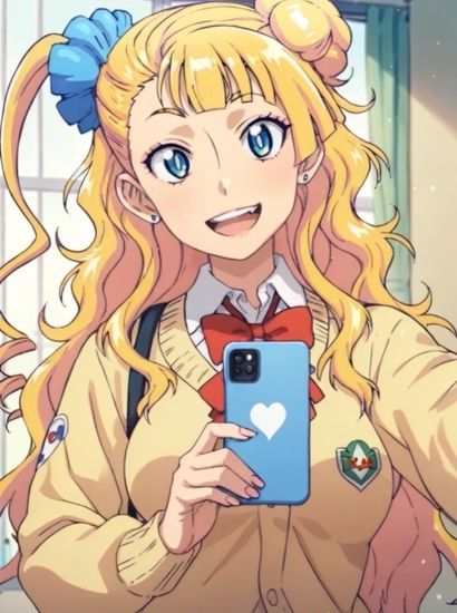 サンプル画像1:おしえてギャル子ちゃんのギャル子ちゃんから送られてきた自撮り写真(自撮りサークル  イカスミ工房) [d_471515]