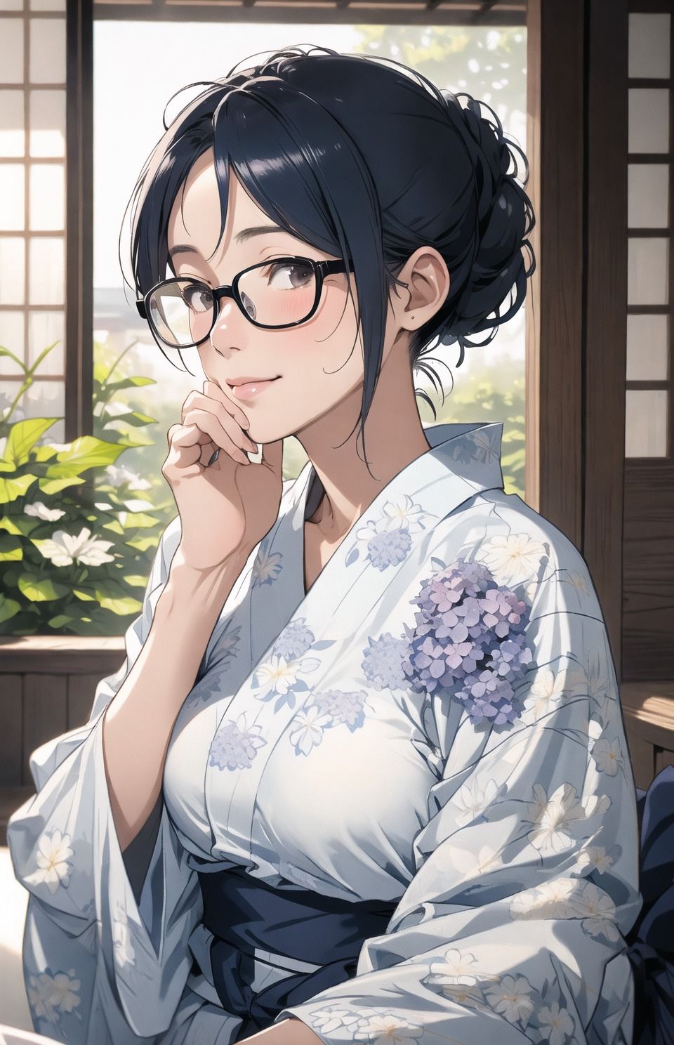 サンプル画像2:AIイラストCG集12 ご婦人の誘惑(ドンガラ) [d_471571]