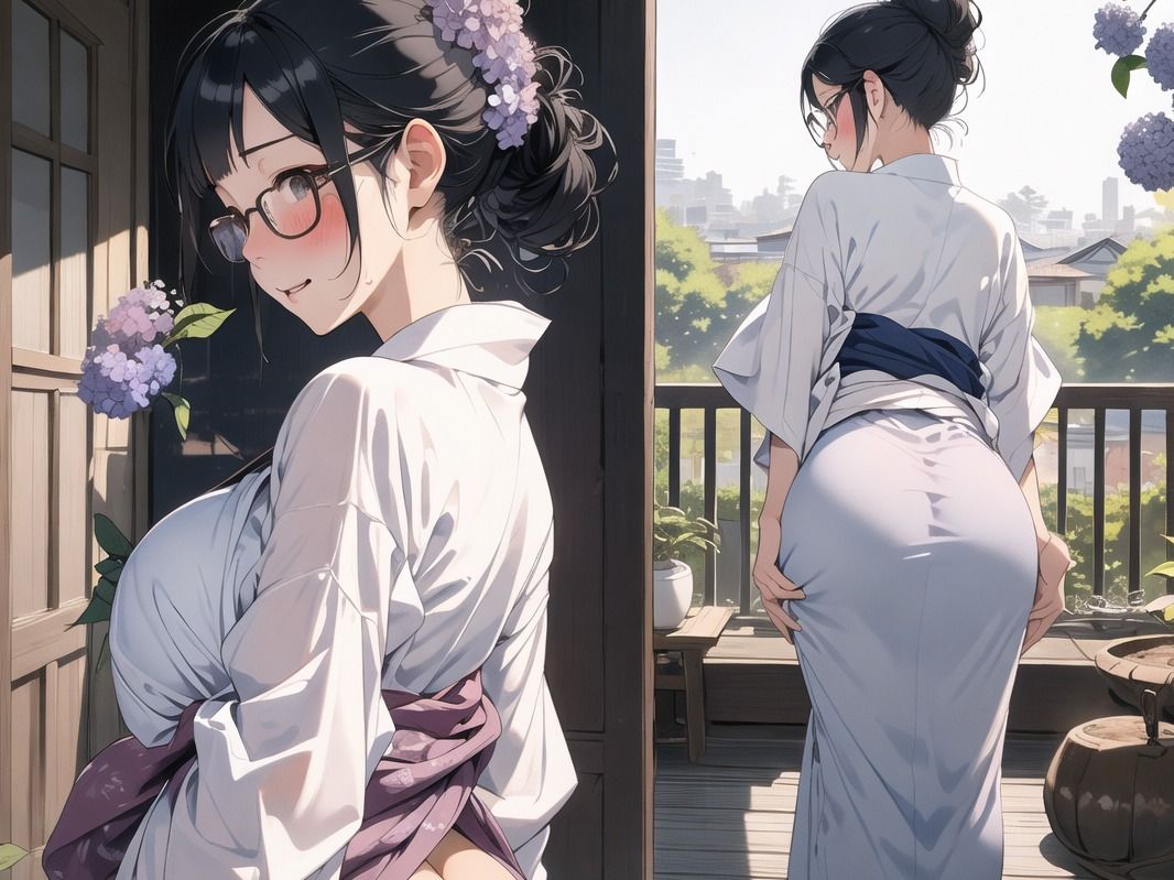 サンプル画像4:AIイラストCG集12 ご婦人の誘惑(ドンガラ) [d_471571]