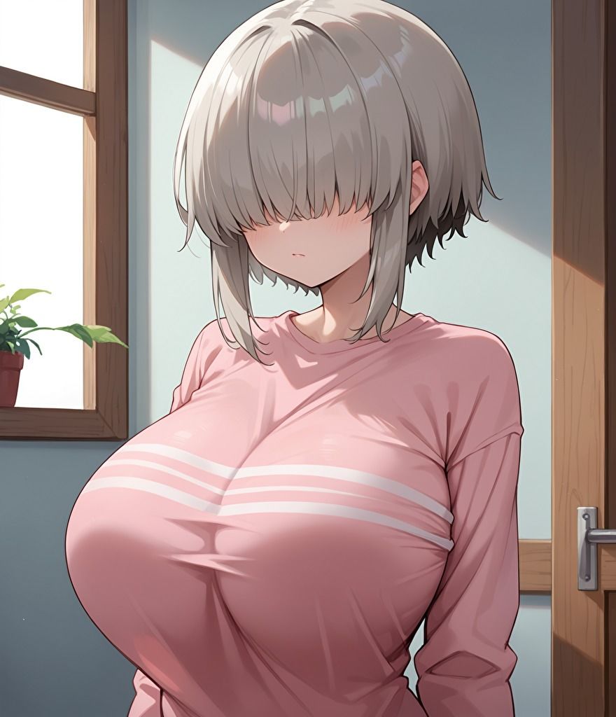 サンプル画像1:生意気後輩の爆乳目隠れ妹と汗だくSEX(machua) [d_471622]