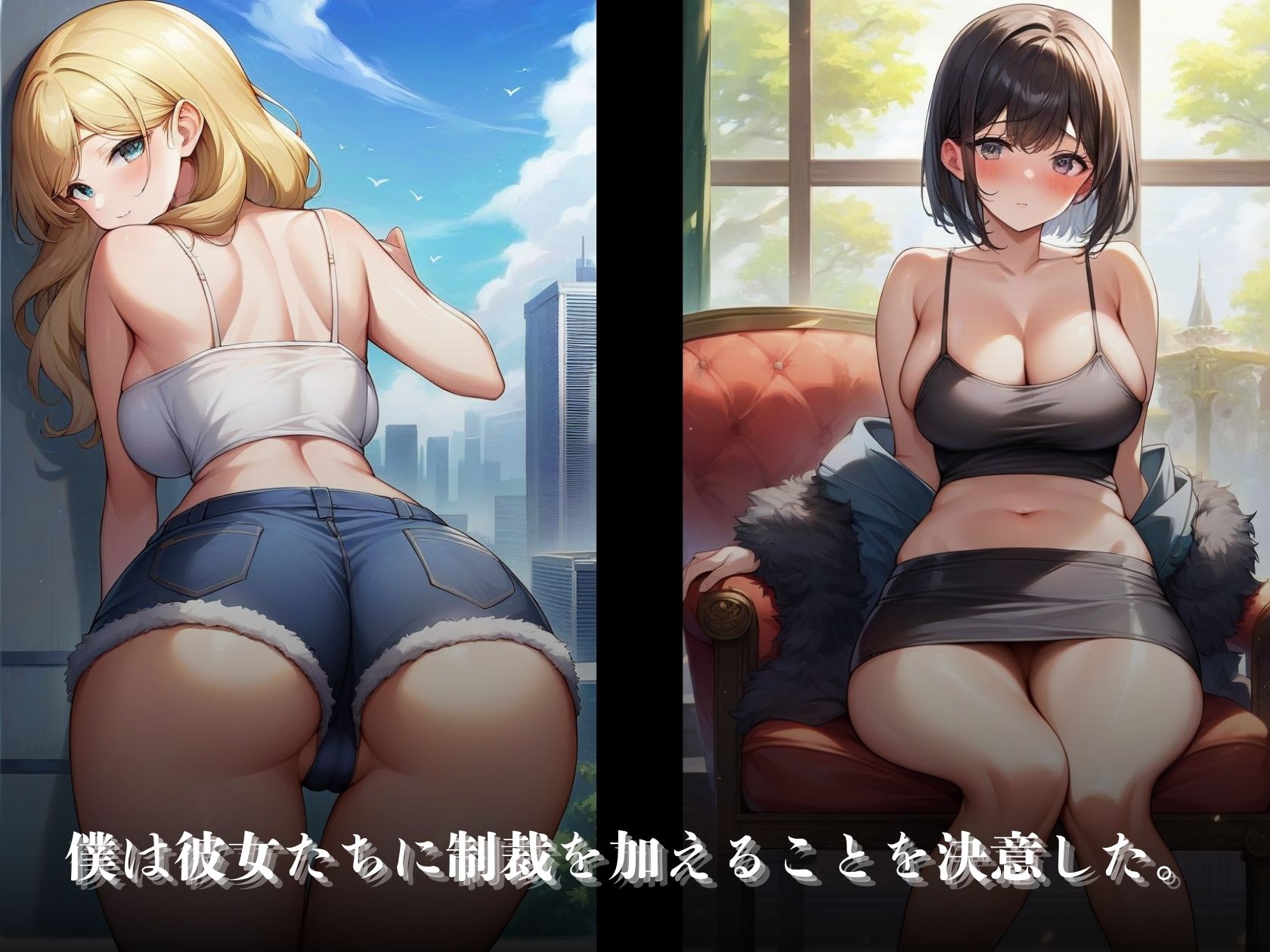 サンプル画像3:悪徳パパ活女子に無限種付け制裁〜飲み物に催〇薬仕込んでやったw〜(7Lab) [d_471642]